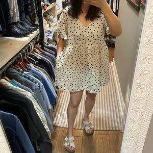Madewell cotton mini dress